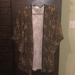 H&H Leopard print cardigan
